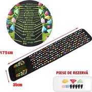 Covoraș de Presopunctură pentru Masaj și Relaxare ReflexoMat, 175cm