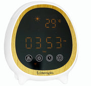 Difuzor aromaterapie Smart TOM display, ceas, alarma, termometru, WIFI+Ulei esențial pur Bergamota, 10 ml