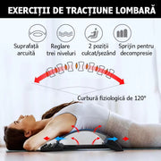 Suport pentru relaxarea spatelui BackAlign, corectarea posturii și reducerea tensiunii musculare