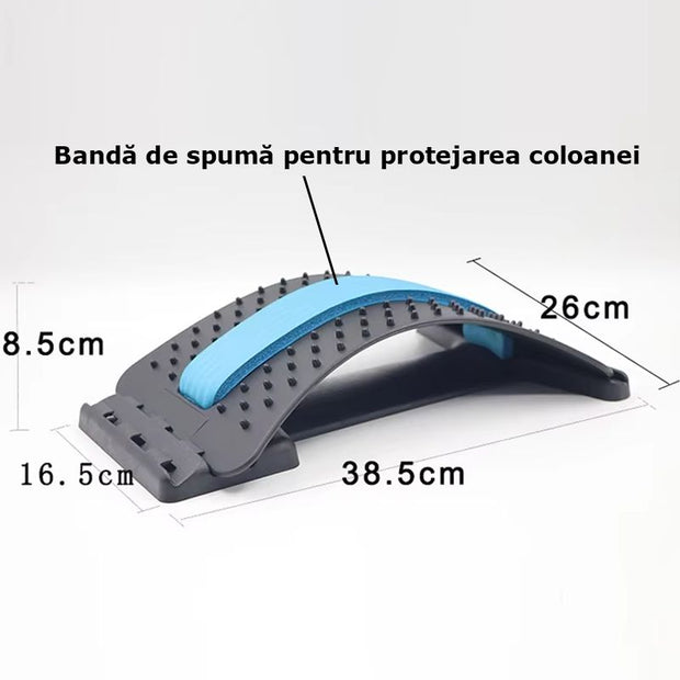 Suport pentru relaxarea spatelui BackAlign, corectarea posturii și reducerea tensiunii musculare