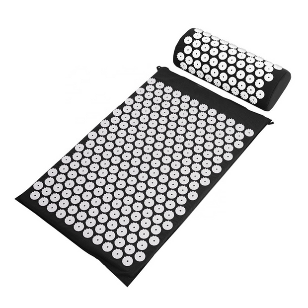 Saltea acupresiune cu pernă, presopunctură pentru dureri de spate, gât, stres și insomnie