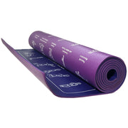 Saltea Yoga Instructivă Antiderapantă, 174cm