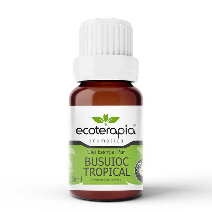 Ulei esential pur de Busuioc Tropical, Ecoterapia