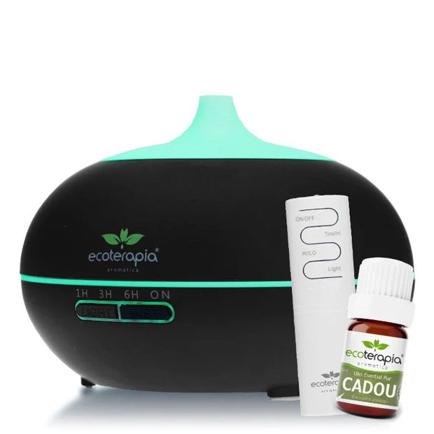 Difuzor Aromaterapie SMART Aroma Vulcano, control prin aplicatie+Ulei esențial pur Pin Silvestru, 10ml