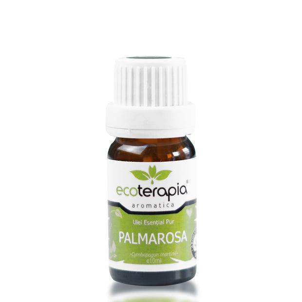 Ulei esential pur de Palmarosa Ecoterapia, 10 ml