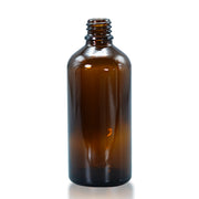 Sticla bruna, 100 ml cu capac si picurator