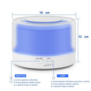 Difuzor de aromaterapie Ambient Flavor, 500 ml, telecomanda+Ulei esential Eucalipt Globulus, 5 ml