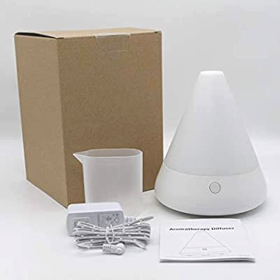 Difuzor Aromaterapie Cornucopia, autonomie 6h, lumina ambientala+Mix Uleuri esentiale pure Toamnaroma, 10 ml