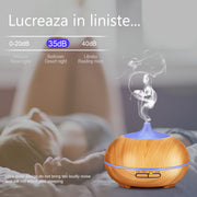 Difuzor Aromaterapie SMART Aroma Vulcano, control prin aplicatie+Ulei esențial pur Pin Silvestru, 10ml