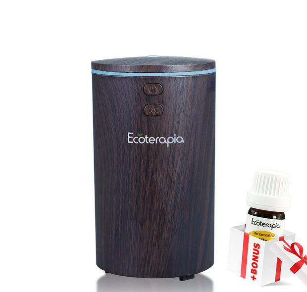 Difuzor Auto Pentru Uleiuri Esentiale, Natura Escape+Ulei esențial pur Bergamota, 10 ml