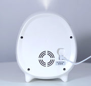 Difuzor aromaterapie TOM cu display, ceas si alarma+Ulei esențial pur Bergamota, 10 ml