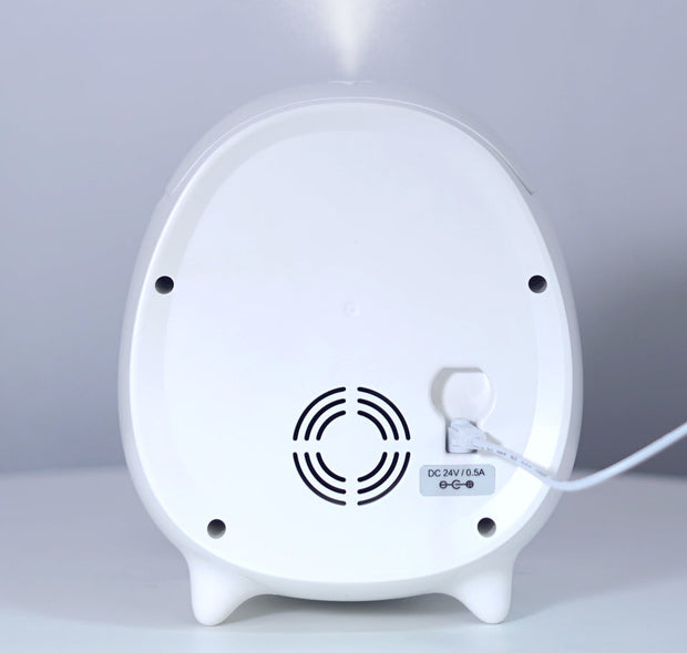 Difuzor aromaterapie TOM cu display, ceas si alarma+Ulei esențial pur Bergamota, 10 ml