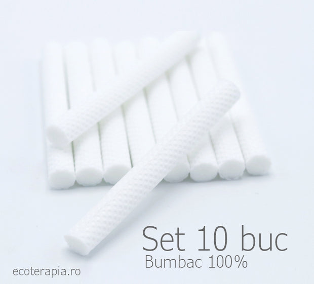 Set filtre de bumbac pentru difuzor de aromaterapie auto FB-10