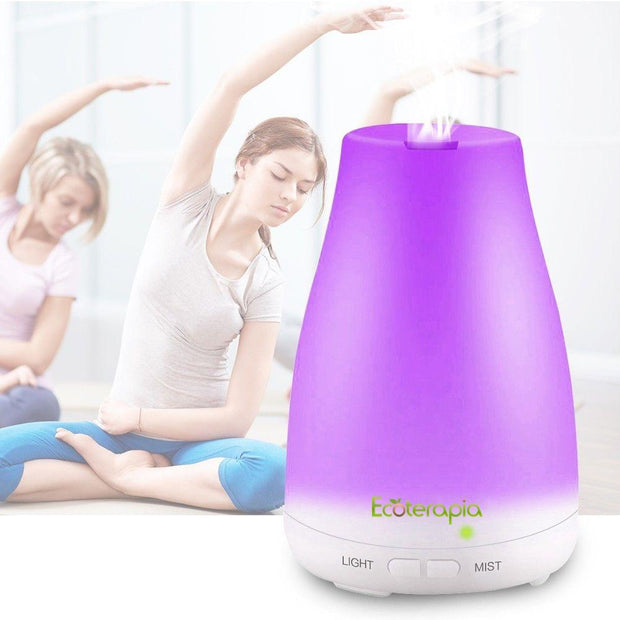 Difuzor aromaterapie cu ultrasunete Happy7, 200 ml, RESIGILAT