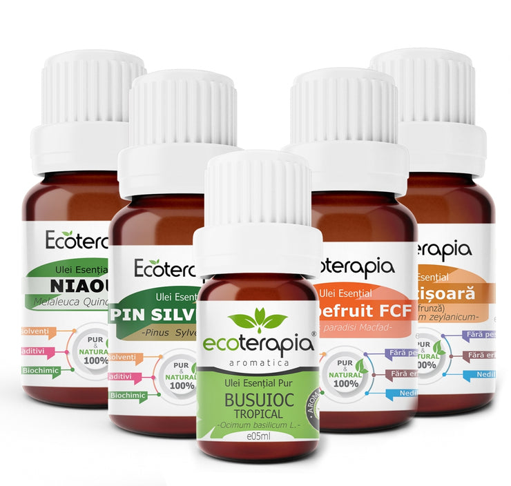 Kit Uleiuri Esentiale pentru Respiratie Usoara
