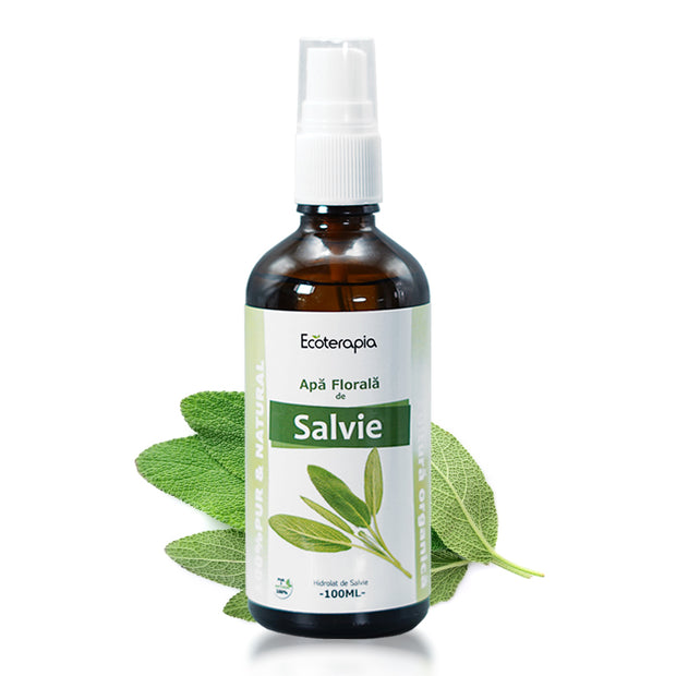 Apa florala de Salvie, 100 ml, pulverizator