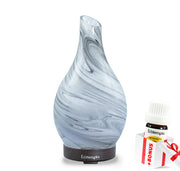 Difuzor aromaterapie Premium Crystal, functie intermitent+Ulei esențial pur Pin Silvestru, 10ml