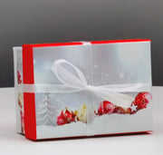 Cutie cadou motive Craciun   5,5x10,5x7,5