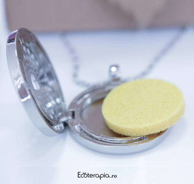 Set Colier Inox pentru Aromaterapie