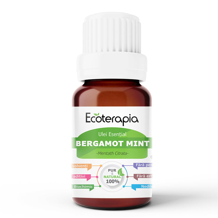 Ulei esential pur Bergamot Mint, Ecoterapia, 10 ml